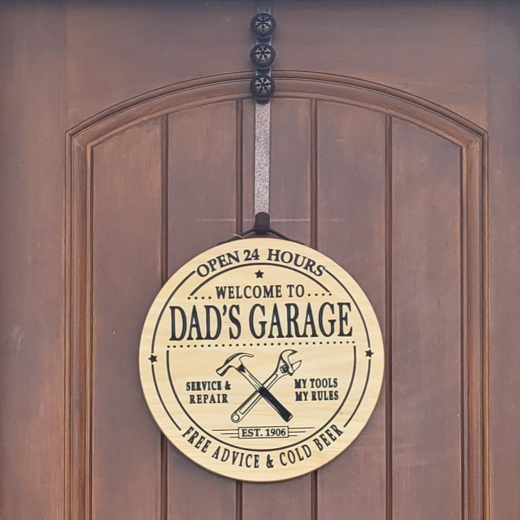 Dads Garage Door Hanger